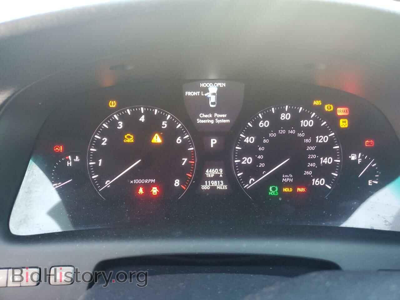 2010 LEXUS LS460 - VIN: JTHBL5EF8A5094898 - Фото 9