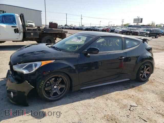 2014 HYUNDAI VELOSTER - VIN: KMHTC6AE5EU206119 - Фото 2