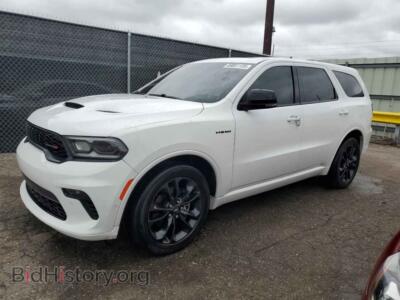 2021 Dodge DURANGO R/T, белый — VIN 1C4SDJCT7MC697079, Copart