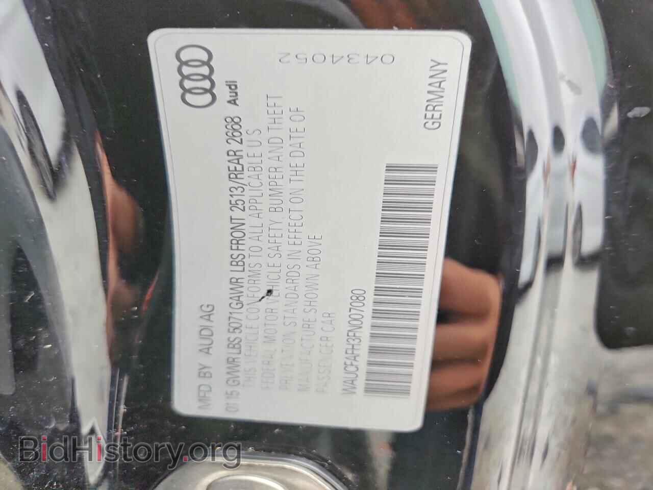 2015 AUDI A5 - VIN: WAUCFAFH3FN007080 - Photo 12