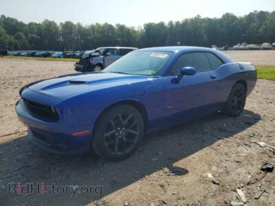 2019 Dodge CHALLENGER SXT, синий — VIN 2C3CDZAG0KH736442, Copart