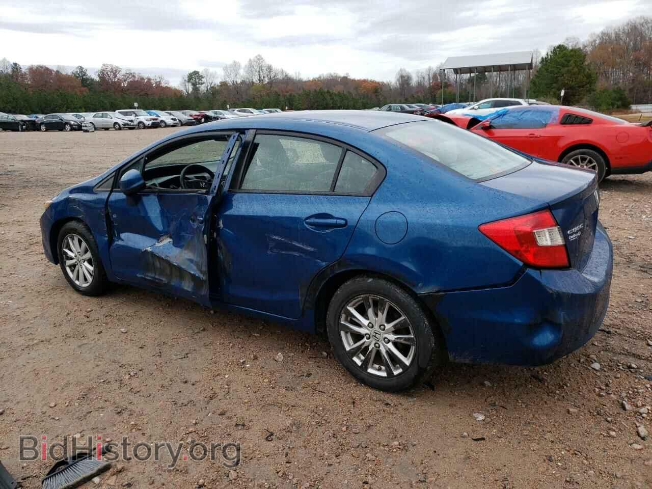 2012 HONDA CIVIC - VIN: 2HGFB2F84CH542801 - Фото 2