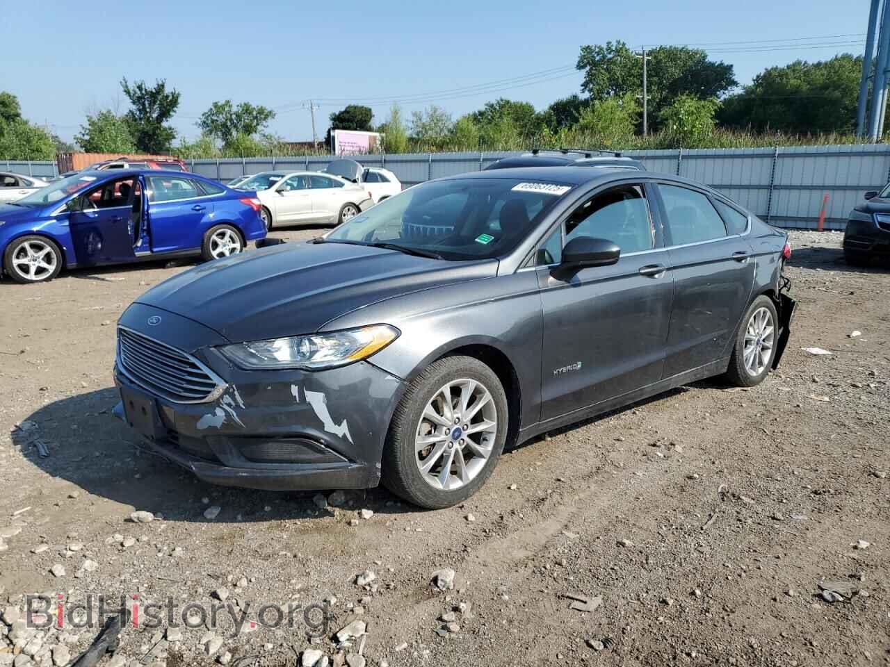 Photo 3FA6P0LU4HR240805 - FORD FUSION 2017