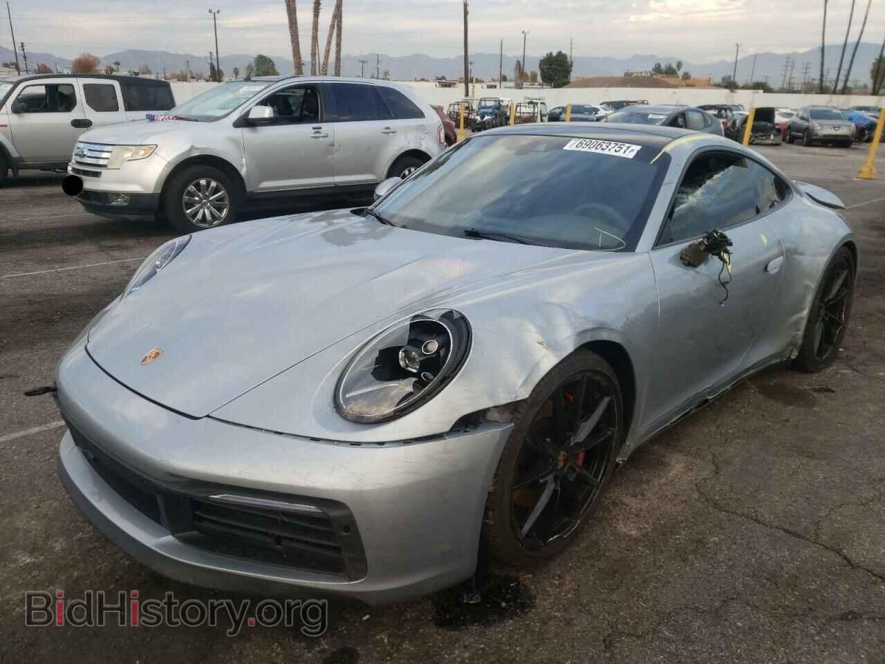 2021 PORSCHE 911 - VIN: WP0AB2A93MS222341 - Фото 2