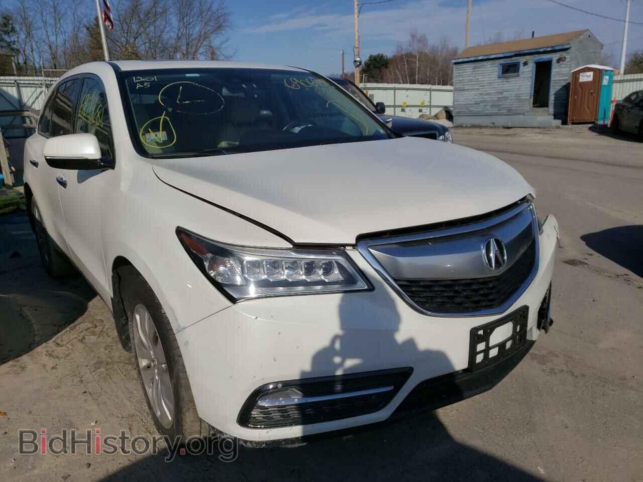 Фотография 5FRYD4H46EB002896 - ACURA MDX 2014