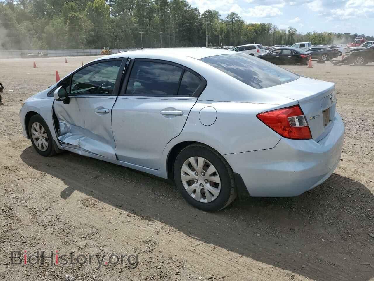 2012 HONDA CIVIC - VIN: 2HGFB2F54CH551293 - Фото 2