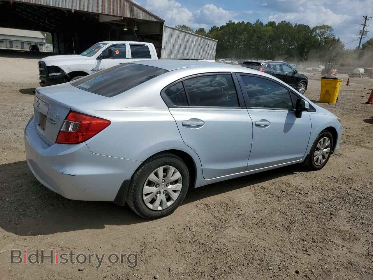 2012 HONDA CIVIC - VIN: 2HGFB2F54CH551293 - Фото 3