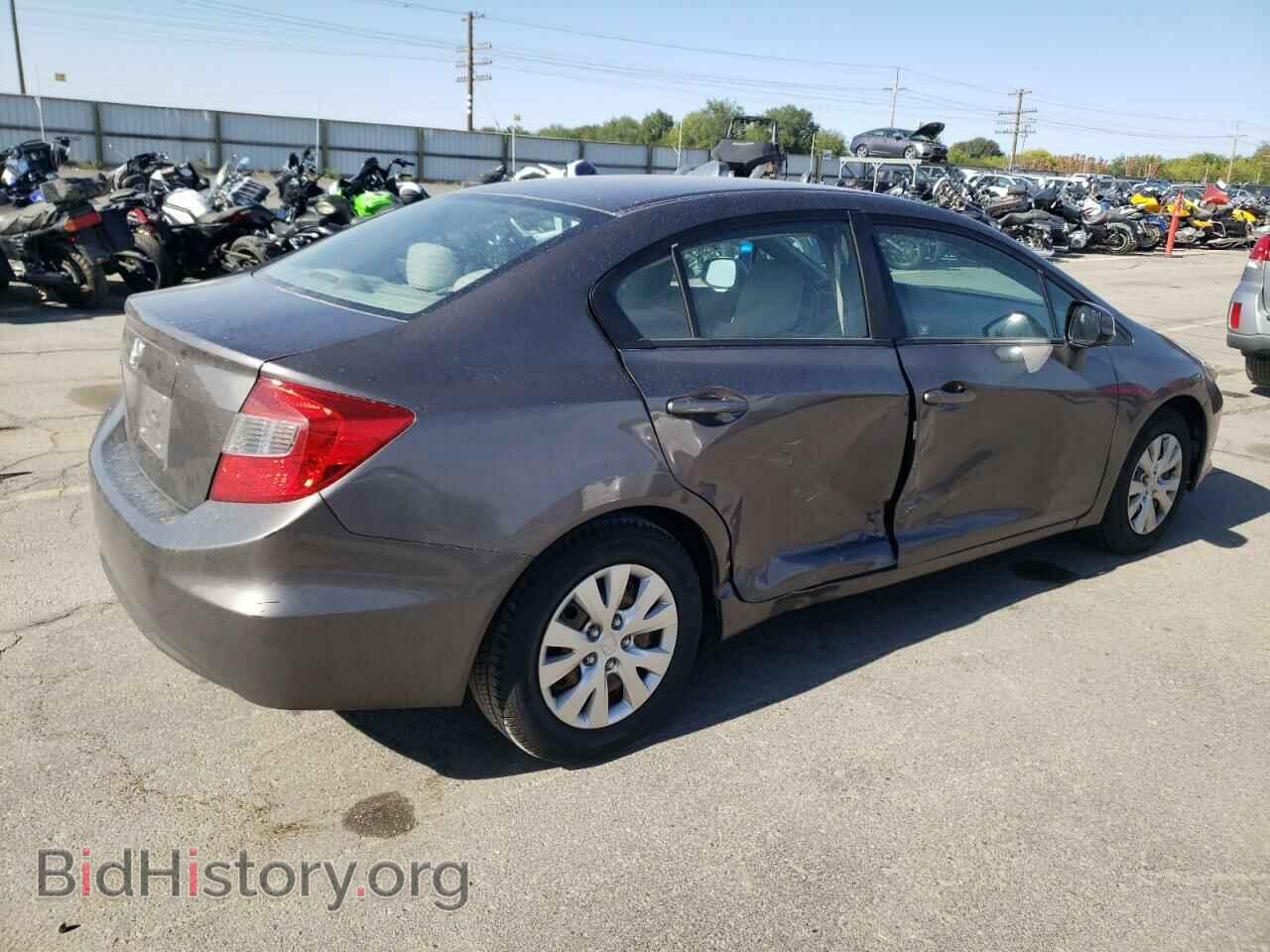2012 HONDA CIVIC - VIN: 19XFB2F57CE364964 - Фото 3