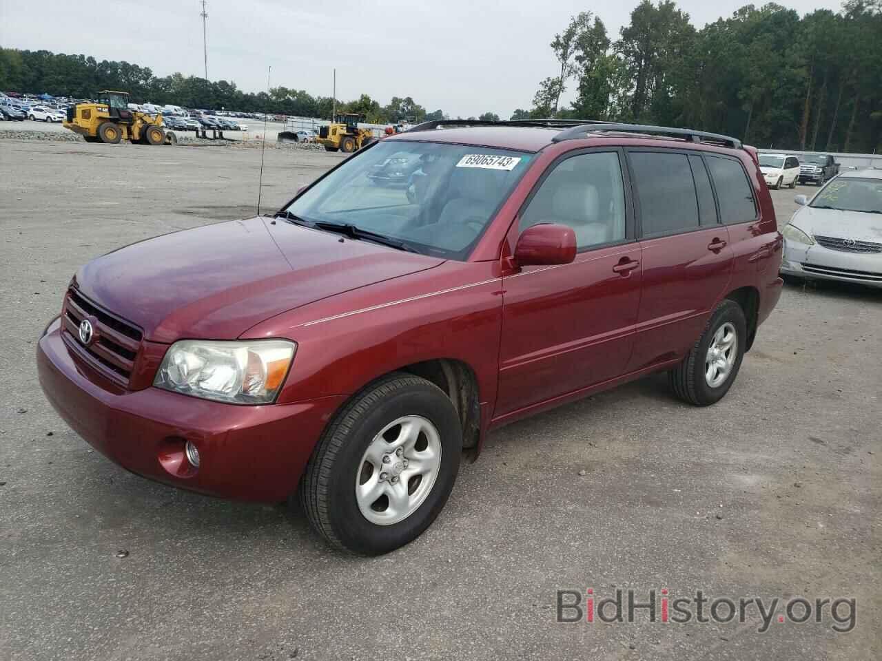 Photo JTEGD21A370163348 - TOYOTA HIGHLANDER 2007