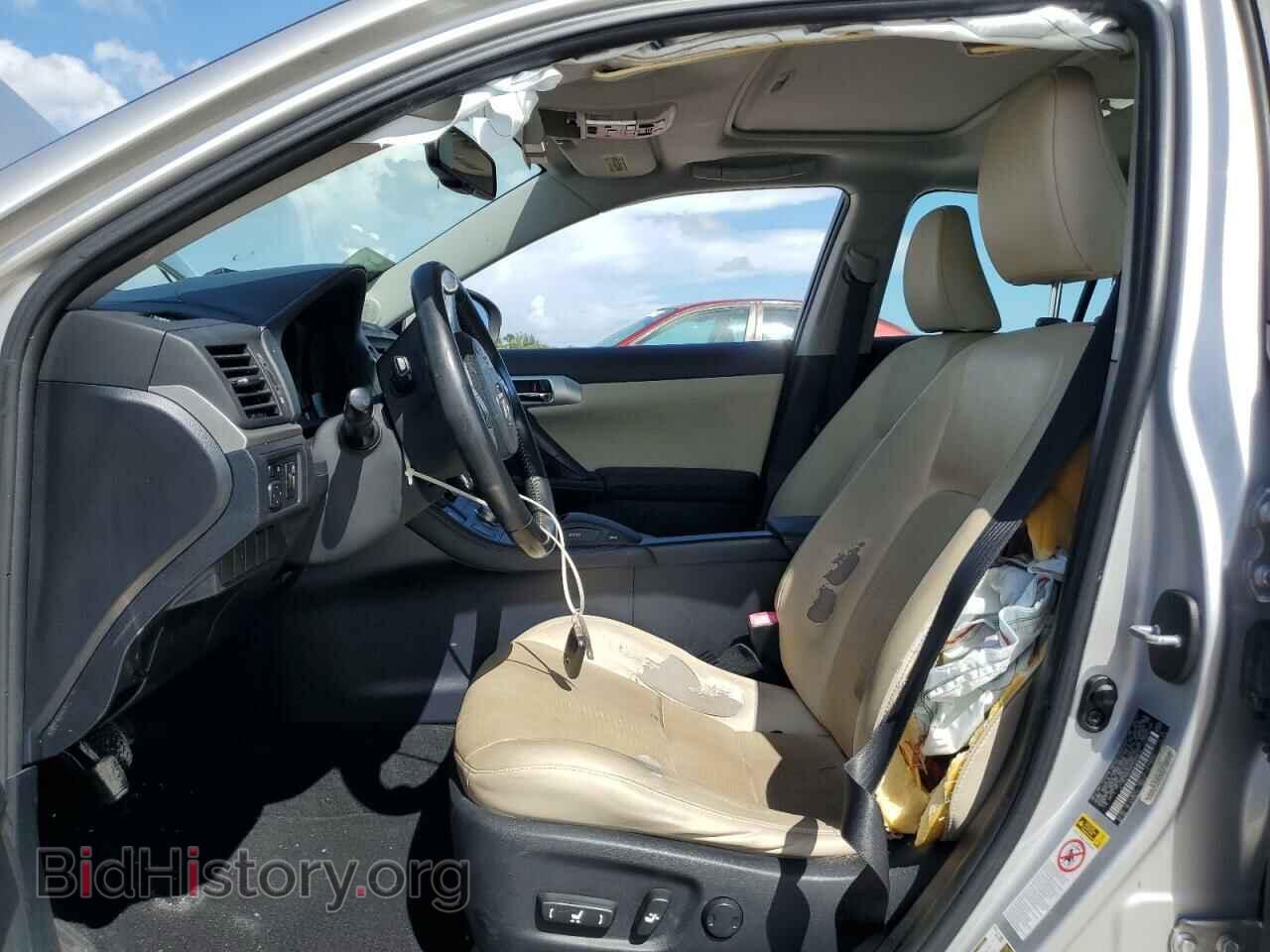 2011 LEXUS CT 200 - VIN: JTHKD5BH6B2029473 - Фото 7