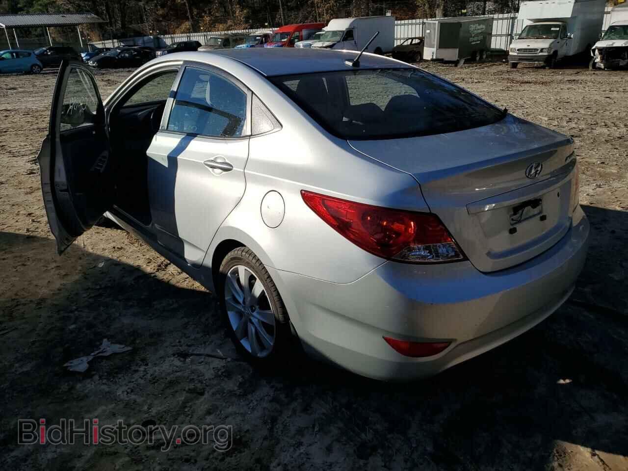 2014 HYUNDAI ACCENT - VIN: KMHCU4AE1EU592457 - Фото 2