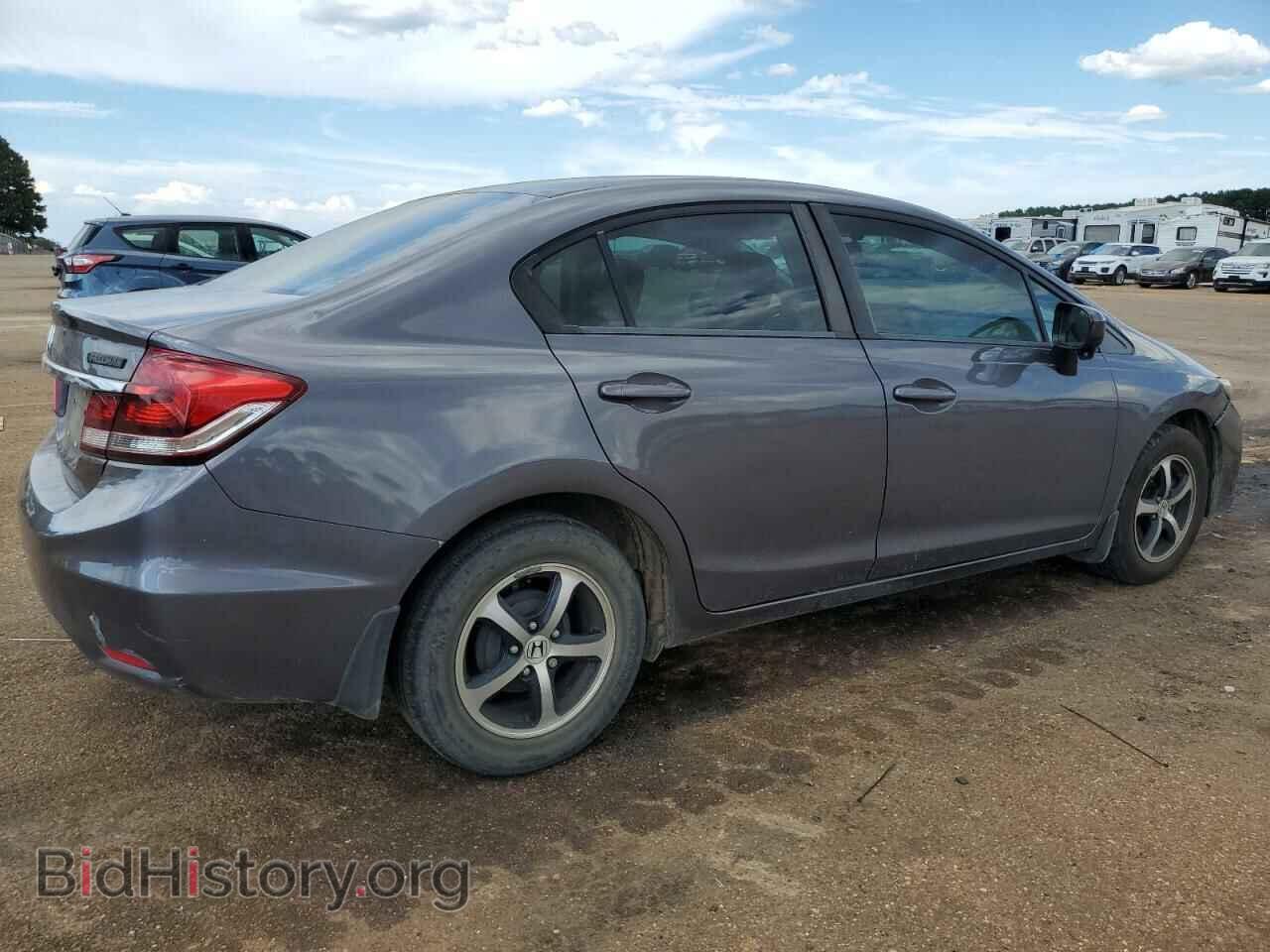 2015 HONDA CIVIC - VIN: 19XFB2F76FE068386 - Фото 3
