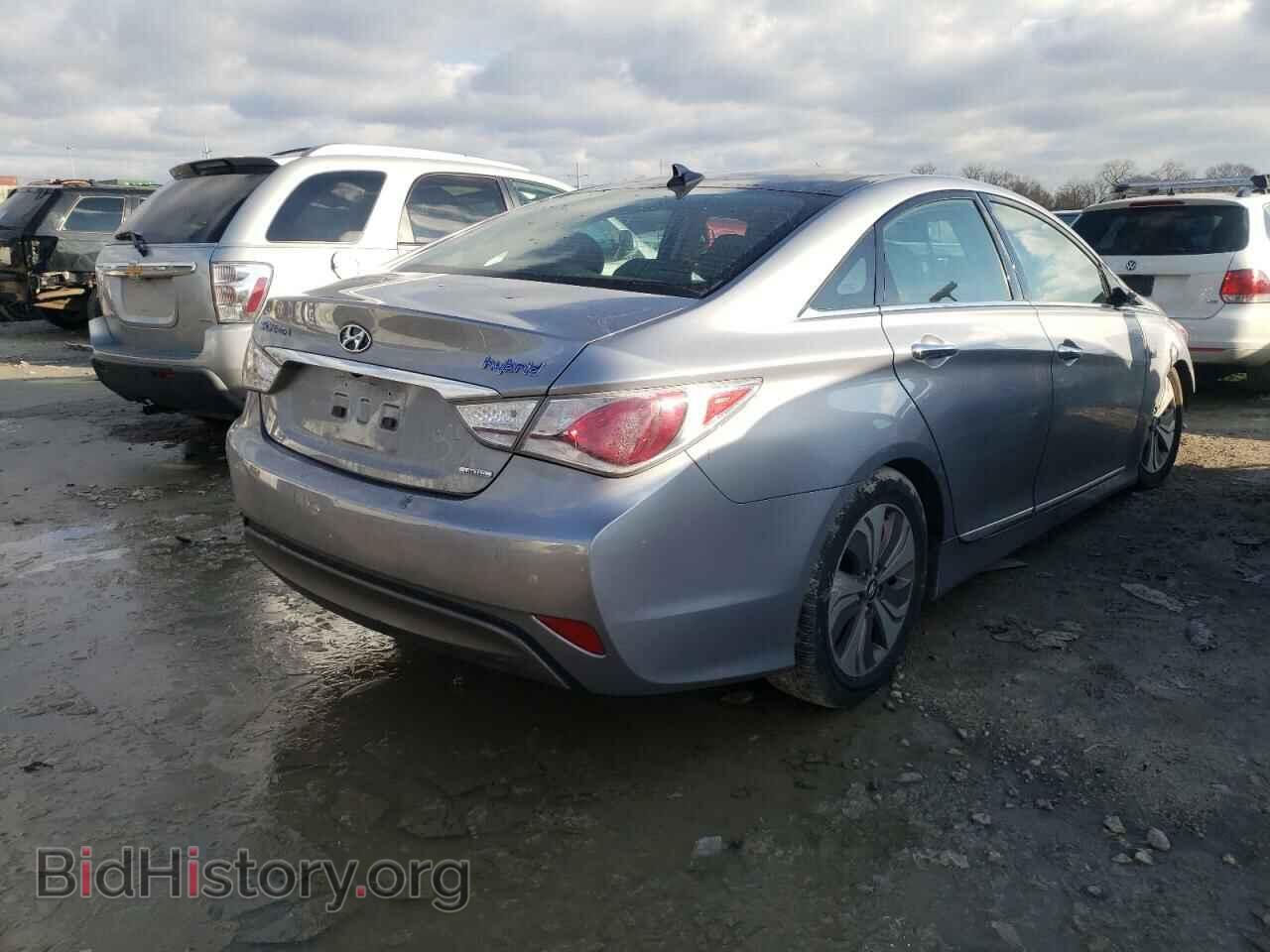 2014 HYUNDAI SONATA - VIN: KMHEC4A49EA113030 - Фото 4