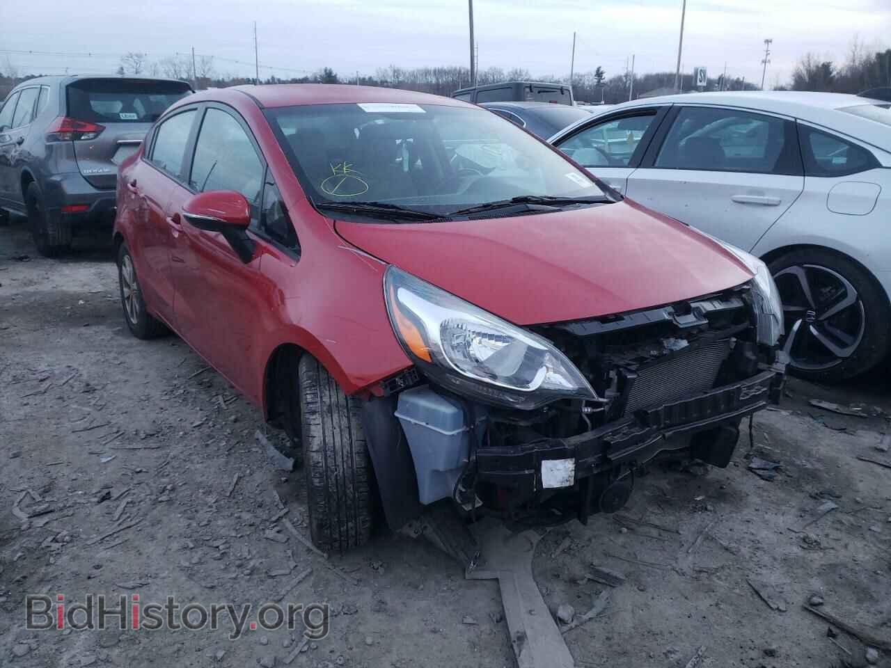 Фотография KNADN4A33F6426142 - KIA RIO 2015