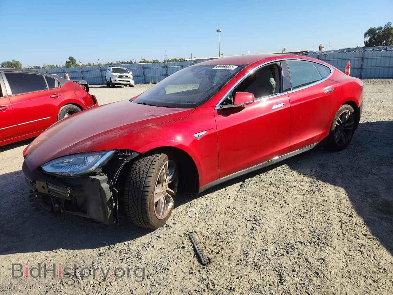 Photo 5YJSA1E20FF116086 - TESLA MODEL S 2015