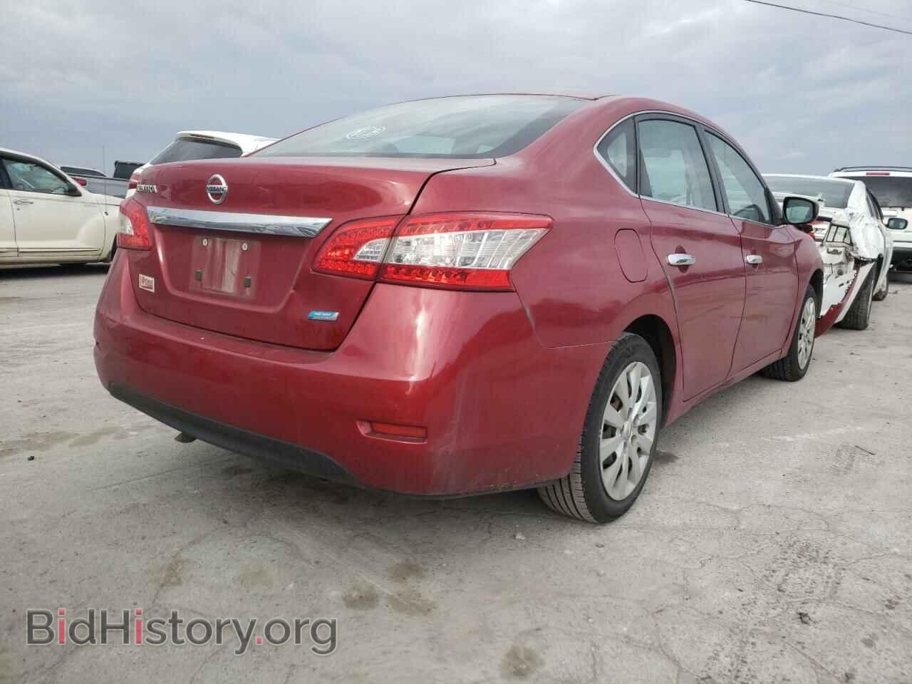 2014 NISSAN SENTRA - VIN: 3N1AB7AP1EL655252 - Фото 4