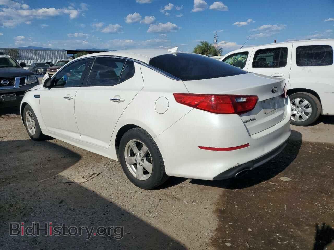 2015 KIA OPTIMA - VIN: KNAGM4A75F5590310 - Фото 2
