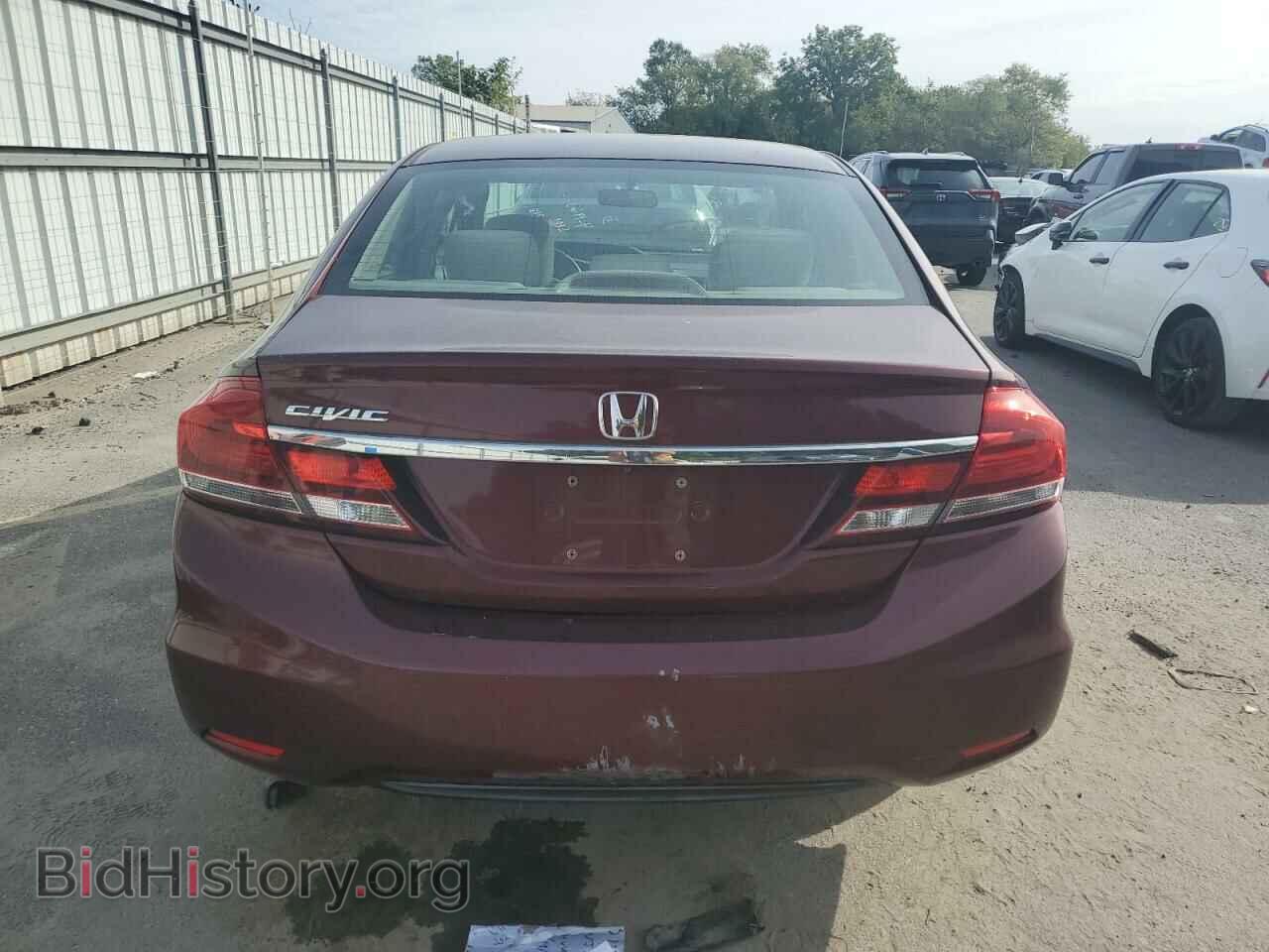 2013 HONDA CIVIC - VIN: 19XFB2F86DE266228 - Фото 6
