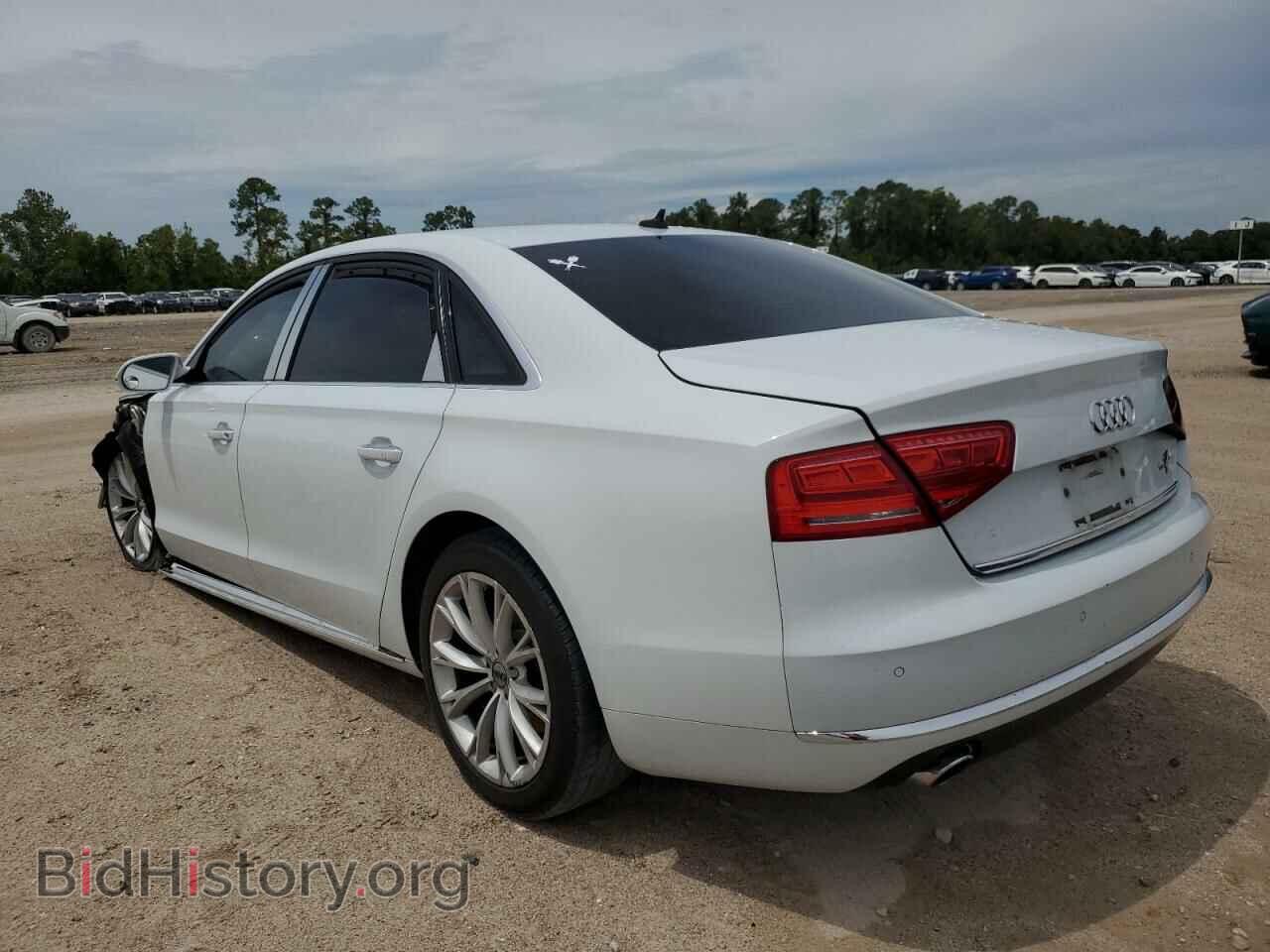 2013 AUDI A8 - VIN: WAURGAFD1DN005197 - Фото 2