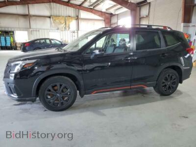 2023 Subaru FORESTER Forester S, черный — VIN JF2SKAJC7PH420708, Copart