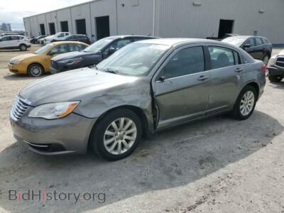 2013 Chrysler 200 200 Tourin, темно-серый — VIN 1C3CCBBB5DN674480, Copart
