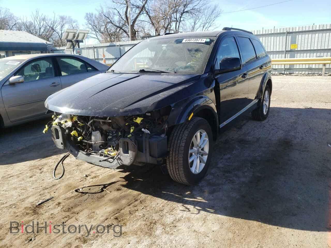 2015 DODGE JOURNEY - VIN: 3C4PDCBG3FT649382 - Фото 2