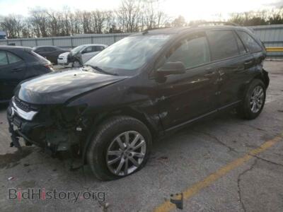 2012 Ford EDGE Edge SEL, black — VIN 2FMDK3JC1CBA03638, Copart