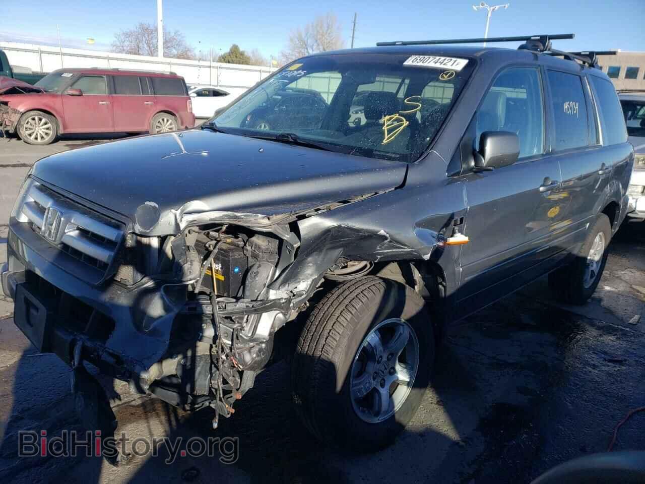 2007 HONDA PILOT - VIN: 5FNYF18507B022387 - Фото 2