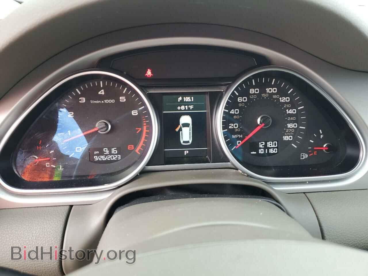 2012 AUDI Q7 - VIN: WA1LGAFE9CD008462 - Фото 9