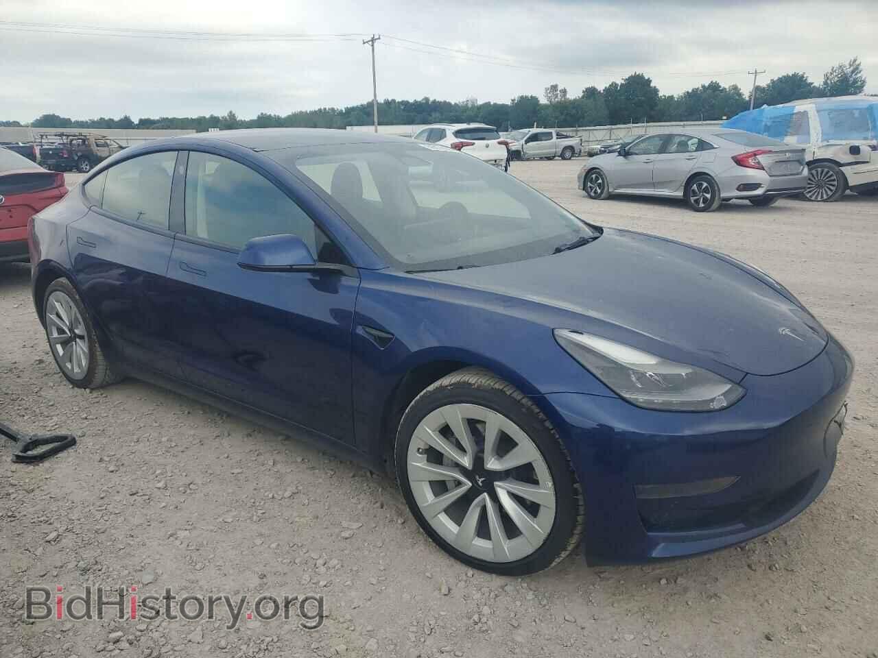 2022 TESLA MODEL 3 - VIN: 5YJ3E1EA9NF191481 - Фото 4