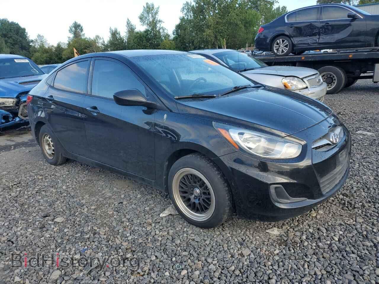 2013 HYUNDAI ACCENT - VIN: KMHCT4AE4DU555498 - Фото 4