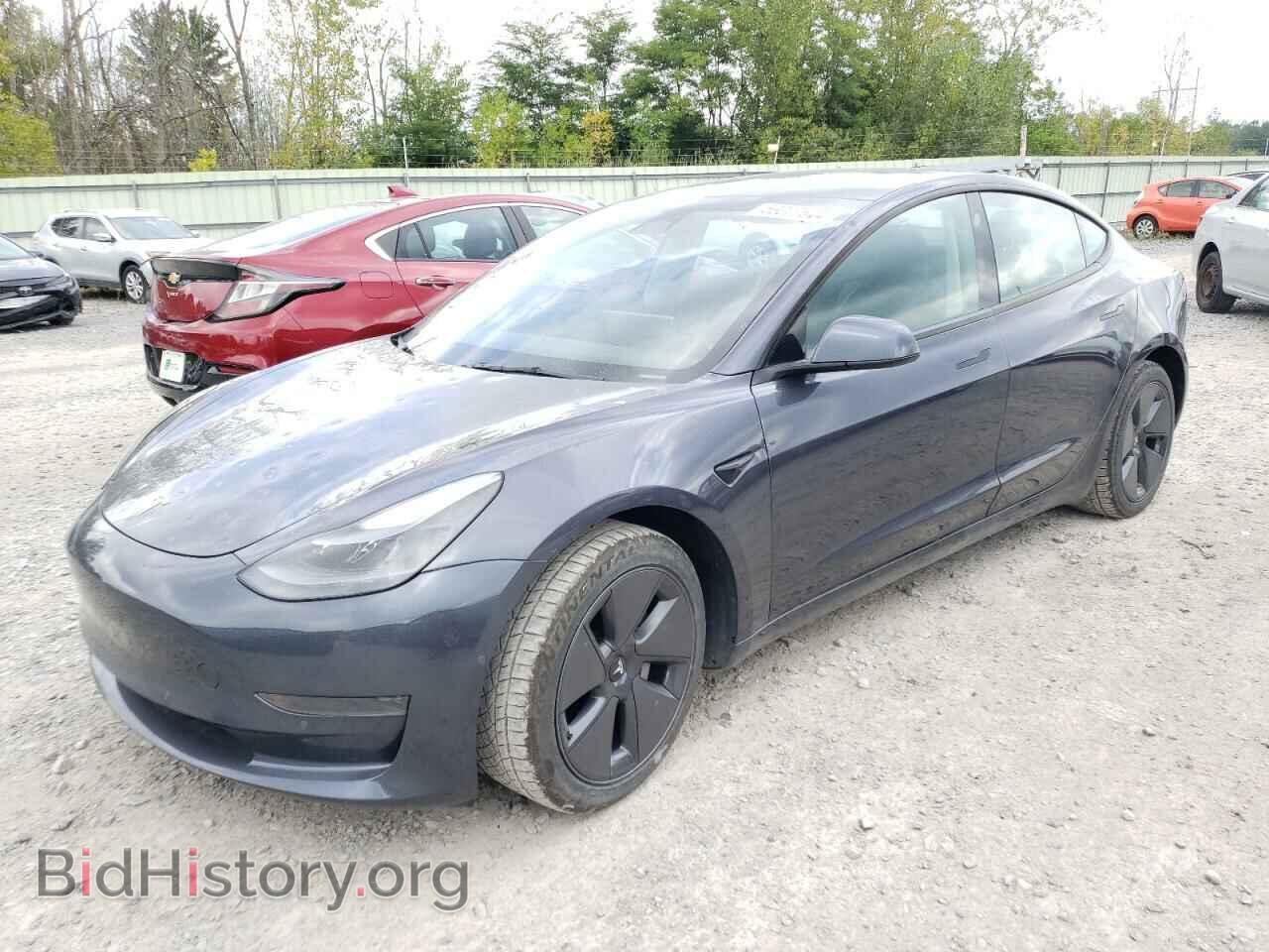Photo 5YJ3E1EA6NF370691 - TESLA MODEL 3 2022