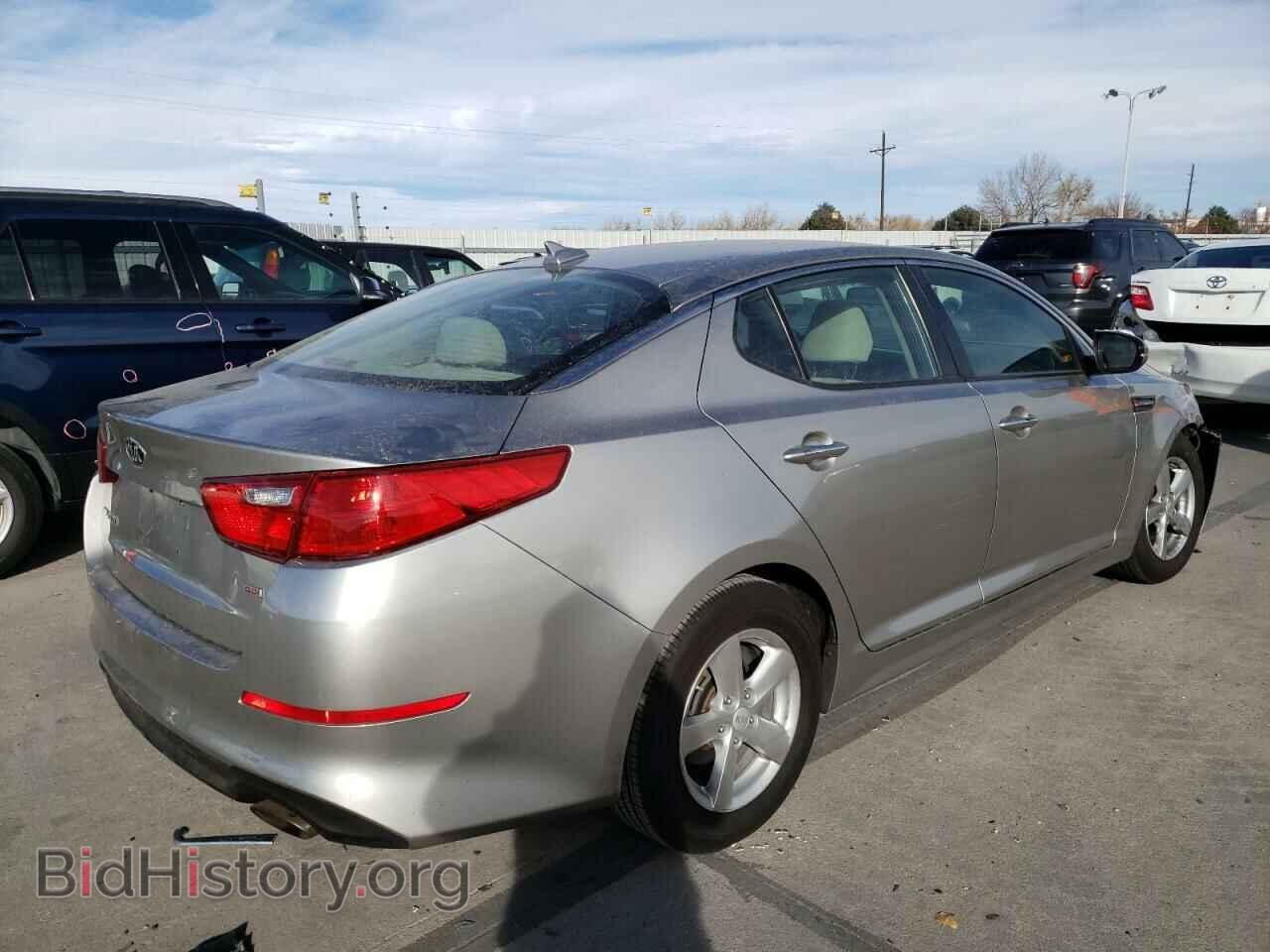 2015 KIA OPTIMA - VIN: KNAGM4A73F5555927 - Фото 4