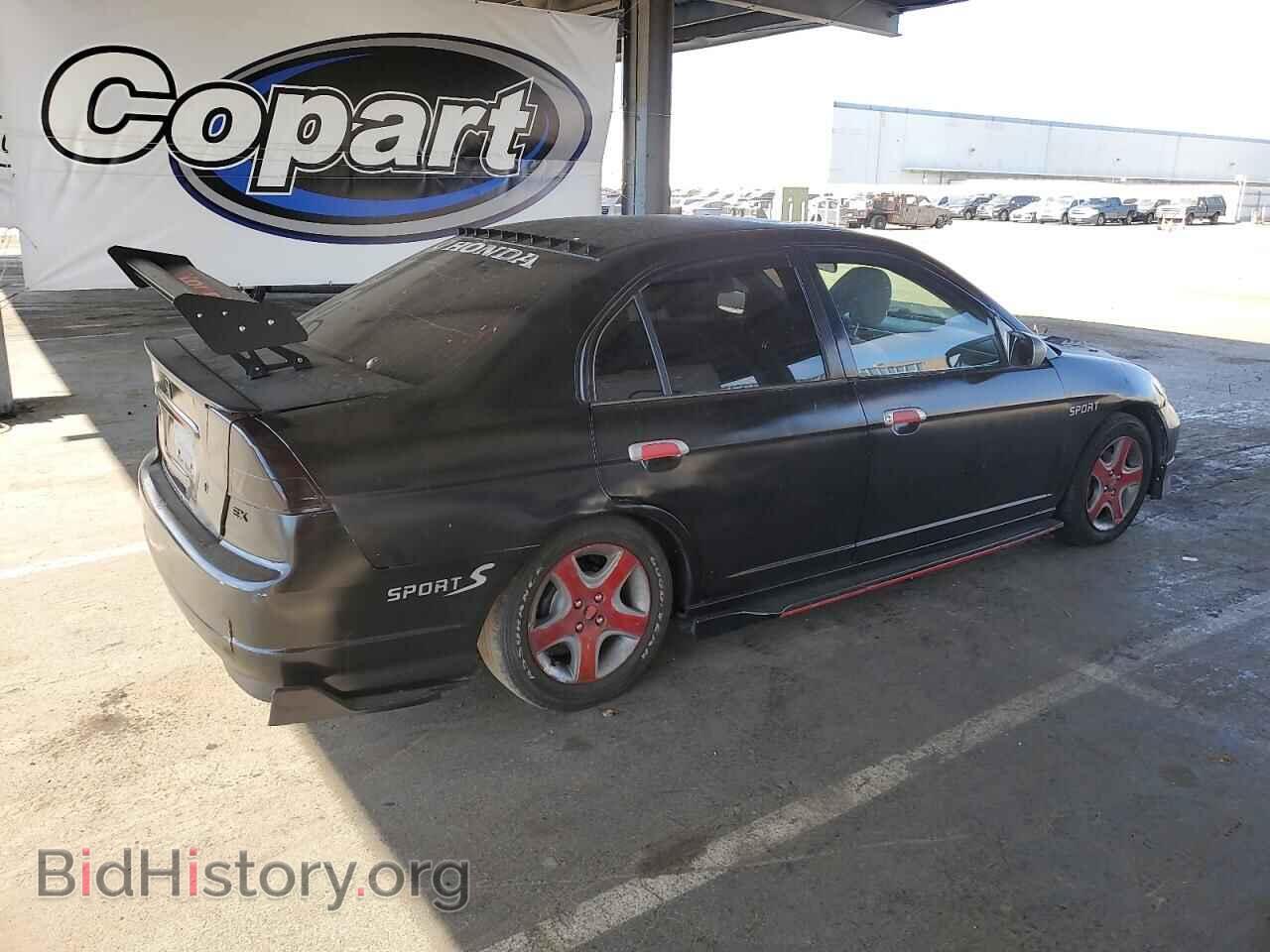 2005 HONDA CIVIC - VIN: JHMES26745S000724 - Фото 3