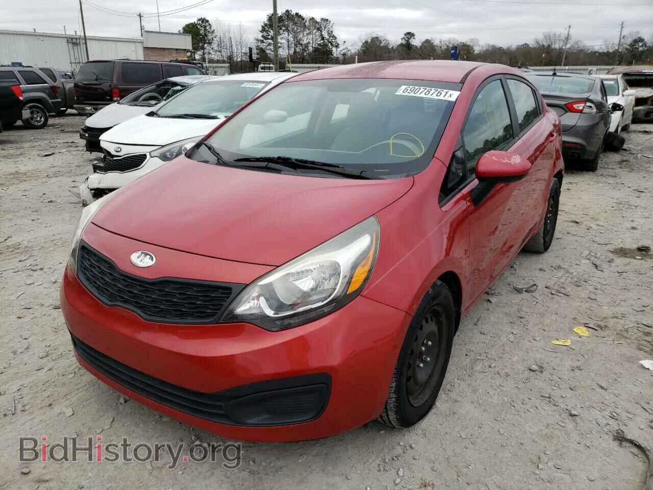 2013 KIA RIO - VIN: KNADM4A32D6285290 - Фото 2