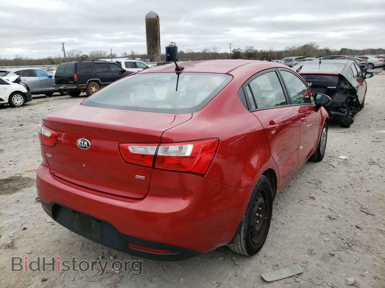 2013 KIA RIO - VIN: KNADM4A32D6285290 - Фото 4