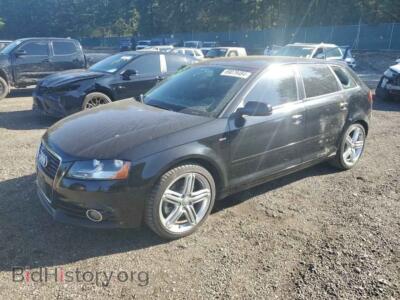 2012 Audi A3 Premium, черный — VIN WAUBFAFM0CA009168, Copart