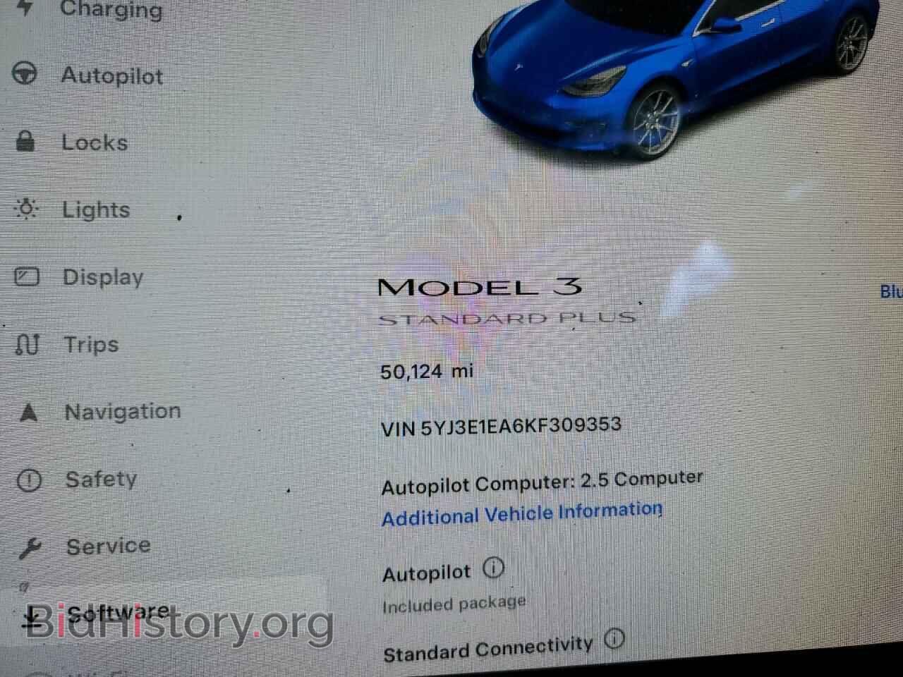 2019 TESLA MODEL 3 - VIN: 5YJ3E1EA6KF309353 - Photo 9