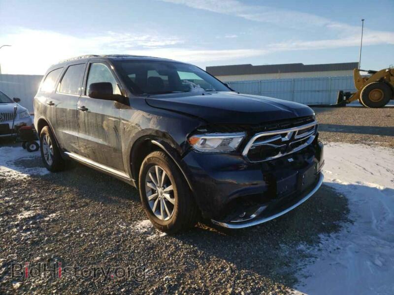 2018 Dodge DURANGO Durango SX (VIN 1C4RDJAG4JC186915) — photo 1 of 10, Copart, damage: front end