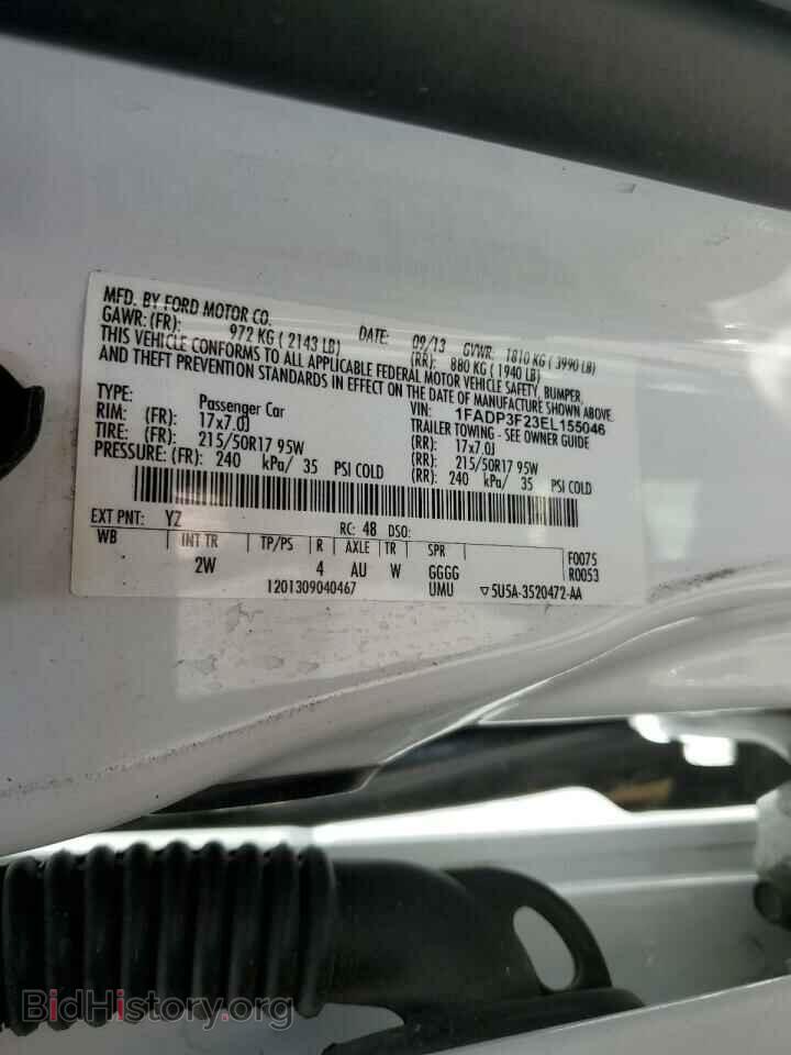 2014 FORD FOCUS - VIN: 1FADP3F23EL155046 - Photo 13