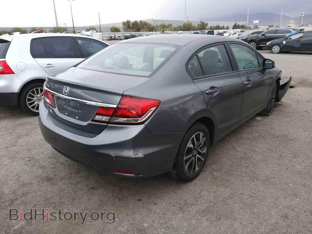 2013 HONDA CIVIC - VIN: 19XFB2F80DE046728 - Фото 4