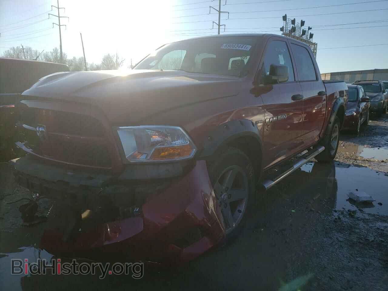 2012 DODGE RAM 1500 - VIN: 1C6RD7KT7CS261170 - Фото 2