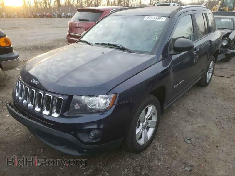 2014 Jeep COMPASS (VIN 1C4NJCBA2ED537592) — фото 2 из 10