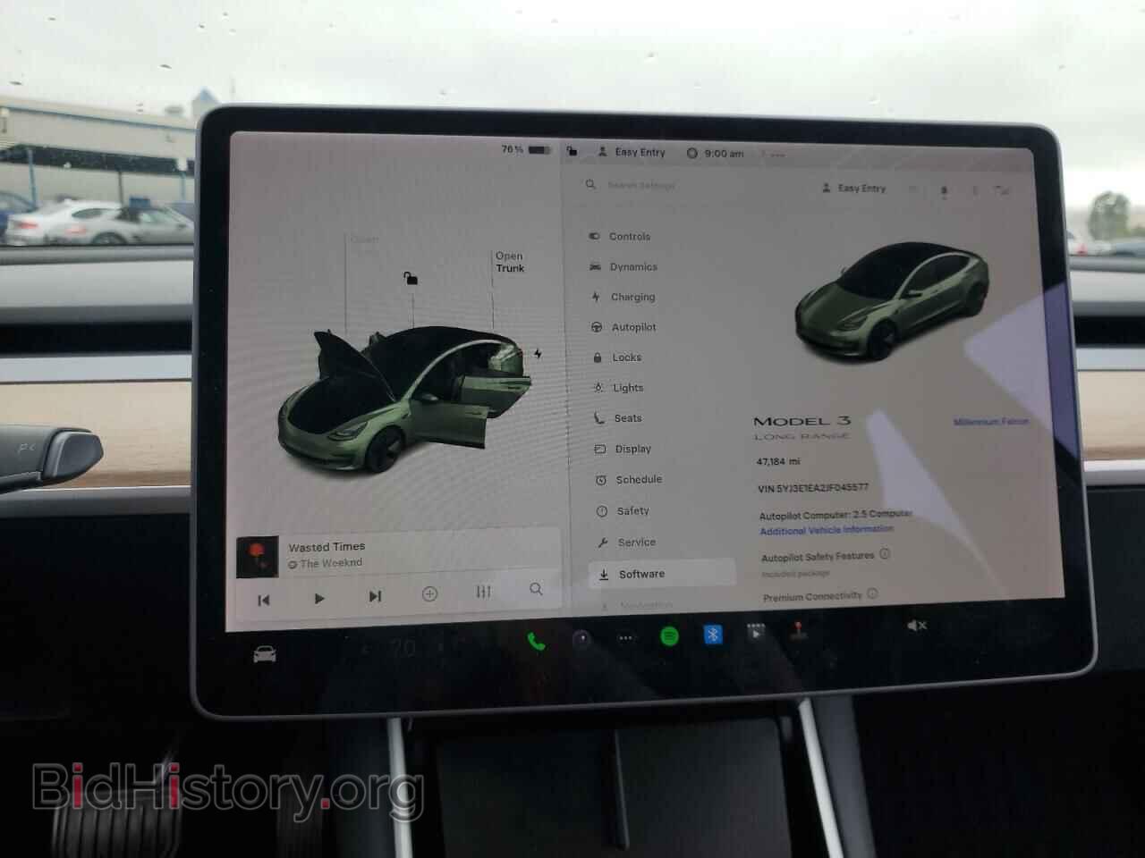 2018 TESLA MODEL 3 - VIN: 5YJ3E1EA2JF045577 - Фото 9