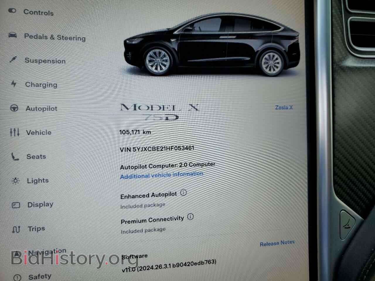 2017 TESLA MODEL X - VIN: 5YJXCBE21HF053461 - Photo 9