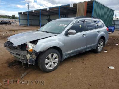2011 Subaru OUTBACK 2.5I Premium, silver — VIN 4S4BRBCC0B3379899, Copart