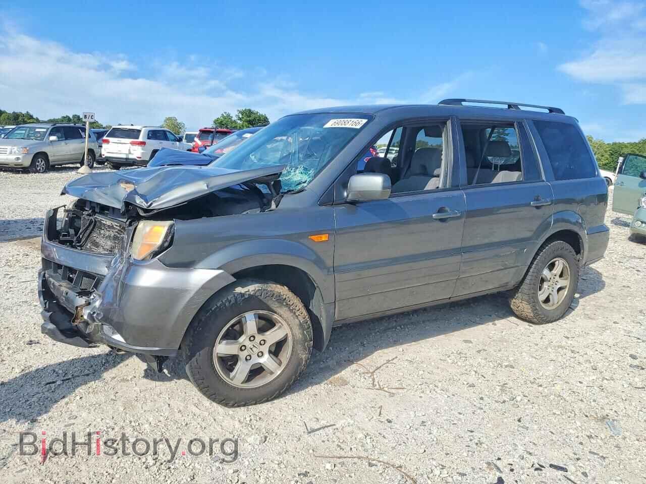 Photo 5FNYF18417B020056 - HONDA PILOT 2007