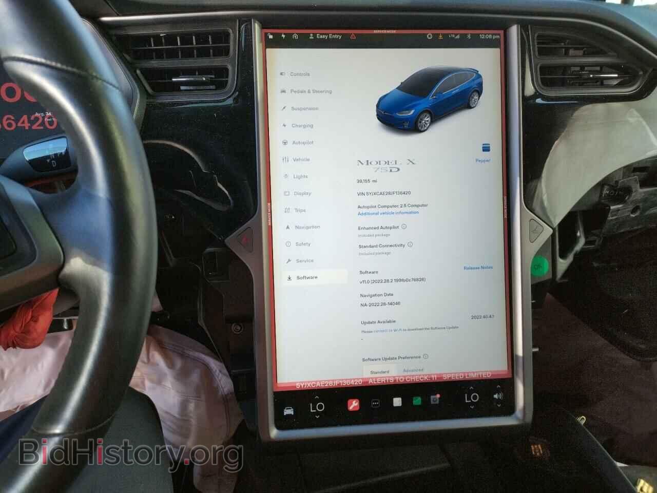 2018 TESLA MODEL X - VIN: 5YJXCAE28JF136420 - Photo 9