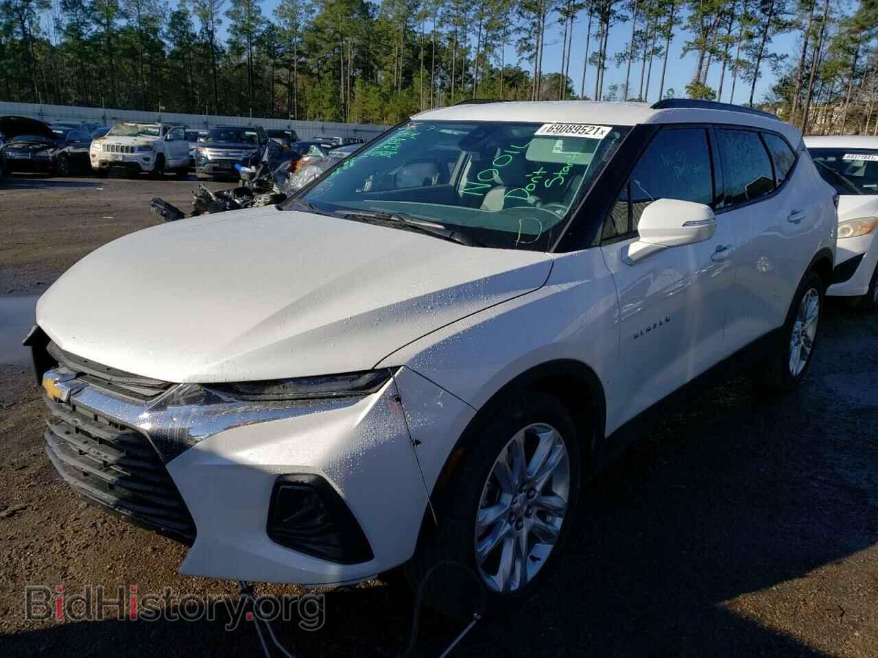 2021 CHEVROLET BLAZER - VIN: 3GNKBDRS2MS522360 - Фото 2