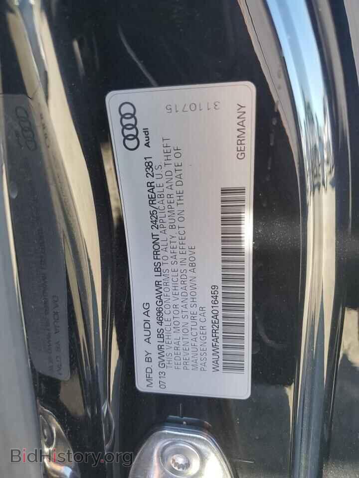 2014 AUDI A5 - VIN: WAUWFAFR2EA016459 - Фото 12